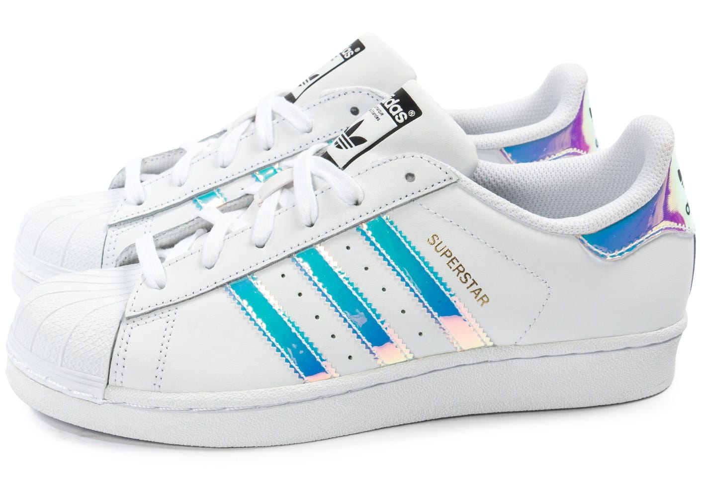 basket holographique adidas