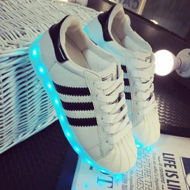 adidas superstar light up shoes