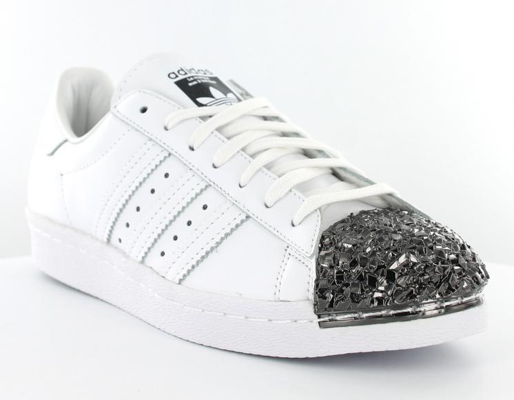 superstar metal toe Blanche homme