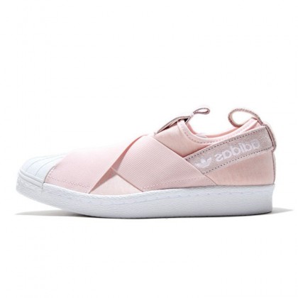 adidas superstar slip on homme rose