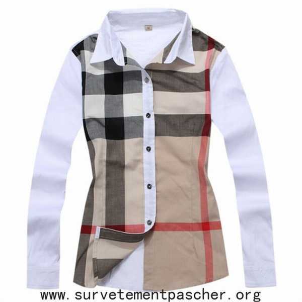 chemise burberry pas cher homme