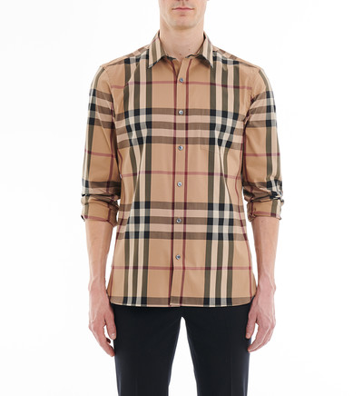 chemise burberry homme