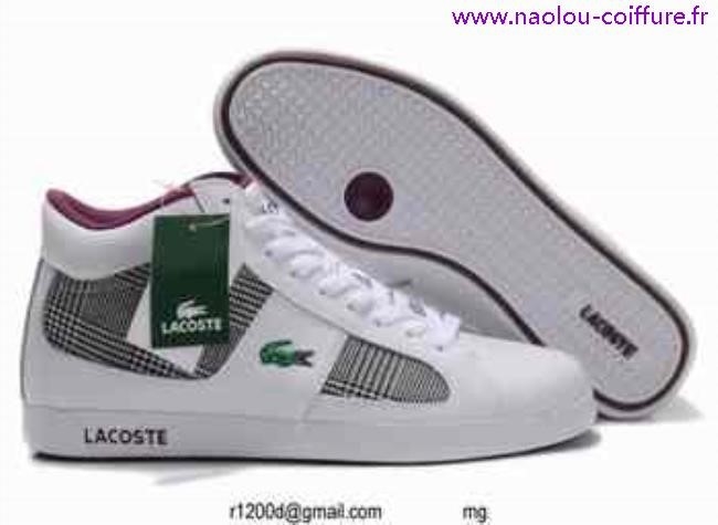 chaussure homme lacoste pas cher